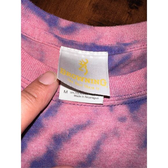 Browning Camo Deer Bleached Tee - Picture 5 of 5